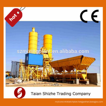 35m3/h, HZS35 professional concrete mixing plant with high efficiency and low cost